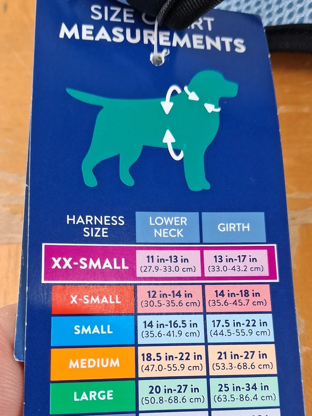 Top Paw Adjustable Fashion Comfort Blue & Black Checkered XXSmall Dog Harness